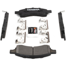 2013 Gmc Acadia Brake Pad Set 3