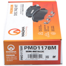 2007 Lexus IS250 Brake Pad Set 5