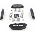 2017 Toyota Prius C Brake Pad Set 3