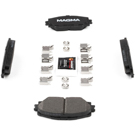 2017 Toyota Prius C Brake Pad Set 3