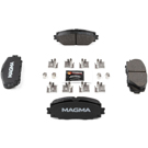 2017 Toyota Prius C Brake Pad Set 6