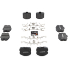2013 Chevrolet Corvette Brake Pad Set 2