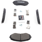 2012 Suzuki Grand Vitara Brake Pad Set 3