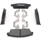 2000 Cadillac Escalade Brake Pad Set 3