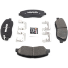 2007 Hyundai Entourage Brake Pad Set 3