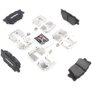 2012 Lexus ES350 Brake Pad Set 1