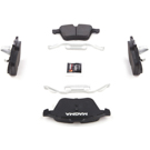 2007 Jaguar S-Type Brake Pad Set 3