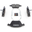 2008 Jaguar XKR Brake Pad Set 3