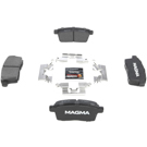 2009 Ford Edge Brake Pad Set 2