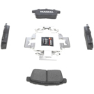 2009 Ford Edge Brake Pad Set 3