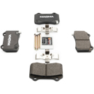 2017 Maserati Ghibli Brake Pad Set 3
