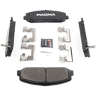 2009 Nissan Titan Brake Pad Set 3