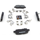 2015 Nissan Rogue Select Brake Pad Set 3