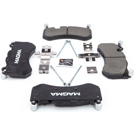 2014 Audi RS7 Brake Pad Set 6