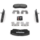 2007 Hyundai Santa Fe Brake Pad Set 3