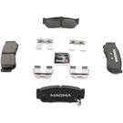 2007 Hyundai Santa Fe Brake Pad Set 2