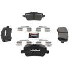 2016 Volvo XC70 Brake Pad Set 6