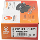 2012 Kia Rio Brake Pad Set 5