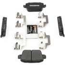 2012 Land Rover LR2 Brake Pad Set 3