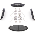 2012 Lexus RX450h Brake Pad Set 3