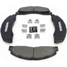 2017 Ford E Series Van Brake Pad Set 3