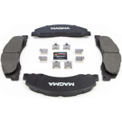 2017 Ford E Series Van Brake Pad Set 6