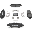 2012 Cadillac SRX Brake Pad Set 6