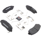 2012 Suzuki Grand Vitara Brake Pad Set 1