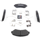 2012 Suzuki Grand Vitara Brake Pad Set 3