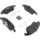 2013 Mercedes Benz E400 Brake Pad Set 1