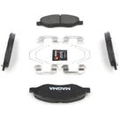 2011 Nissan Versa Brake Pad Set 3