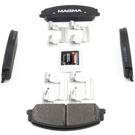 2012 Chevrolet Caprice Brake Pad Set 3