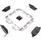 2012 Scion tC Brake Pad Set 1