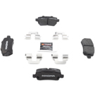2008 Saturn Astra Brake Pad Set 6