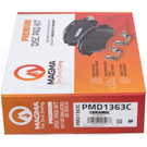 2012 Gmc Yukon Brake Pad Set 5