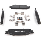 2012 Ford Flex Brake Pad Set 3
