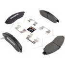2012 Acura MDX Brake Pad Set 1
