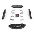 2012 Acura MDX Brake Pad Set 3