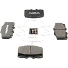 1987 Toyota 4Runner Brake Pad Set 3