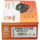 1987 Toyota 4Runner Brake Pad Set 5