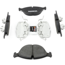 2012 Bmw X6 Brake Pad Set 3