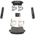 2012 Audi A4 Brake Pad Set 3