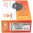 2012 Audi A4 Brake Pad Set 5