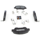 2017 Honda Fit Brake Pad Set 3
