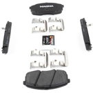 2016 Kia Soul Brake Pad Set 3