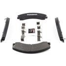 2012 Chevrolet Express 4500 Brake Pad Set 3