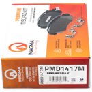 2012 Porsche Panamera Brake Pad Set 5