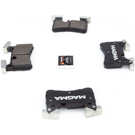 2012 Mercedes Benz E63 AMG Brake Pad Set 3