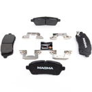 2013 Mazda 2 Brake Pad Set 2