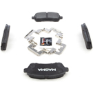 2012 Ford Fiesta Brake Pad Set 3